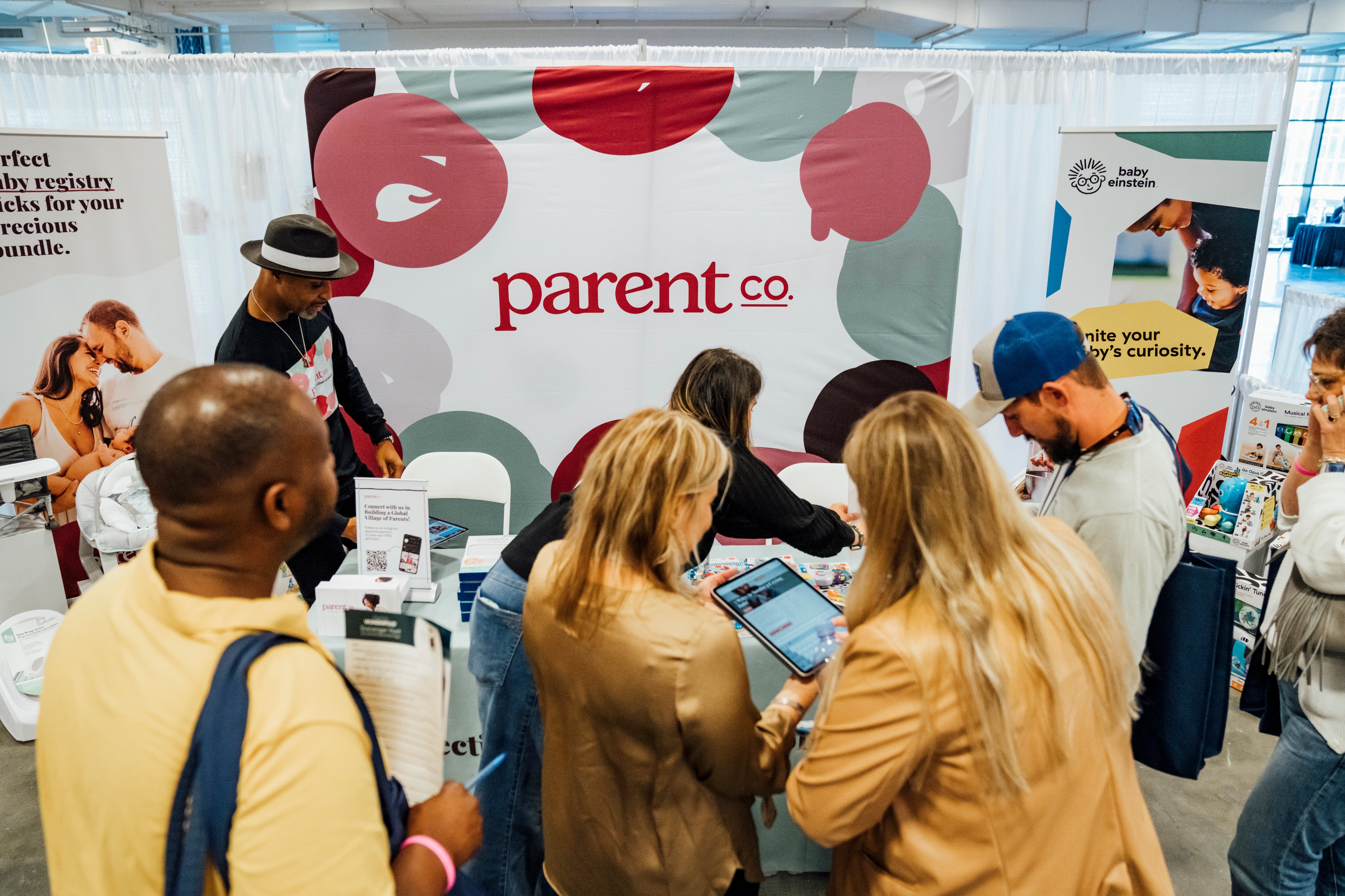 people at parentco event