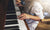 girl playing keyboard